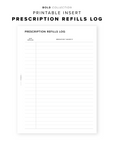 PR358 - Prescription Refills - Printable Insert