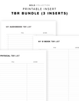 PR254 - TBR Bundle - Printable Insert