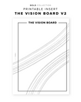 PR240 - The Vision Board V2 - Printable Insert