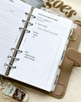 PR258 - Vacation Brain Dump - Printable Insert