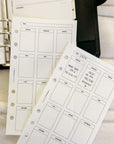 PR328 - Yearly Overview - Printable Insert