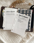 PR356 - Add to Planner Check - Printable Insert