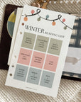 PRD253 - Winter Reading List - Printable Dashboard