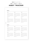 PR89 - Habit Tracker - Printable Insert