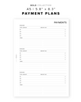 PR188 - Payment Plans - Printable Insert