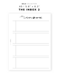 PR84 - The Inbox 2 - Printable Insert