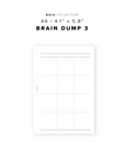 PR171 - Brain Dump 3 - Printable Insert