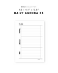 PR156 - The Agenda 08 - Printable Insert