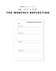 PR82 - The Monthly Reflection - Printable Insert