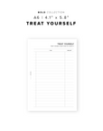 PR209 - Treat Yourself - Printable Insert