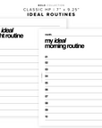 PR157 - Ideal Routines - Printable Insert