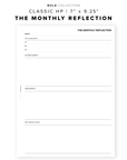 PR82 - The Monthly Reflection - Printable Insert