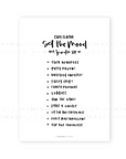 PRD75 - Cozy Season - Printable Dashboard