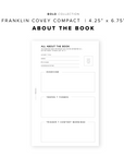 PR212 - All About the Book - Printable Insert