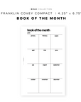 PR162 - Book of the Month - Printable Insert