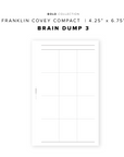 PR171 - Brain Dump 3 - Printable Insert
