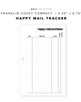 PR144 - Happy Mail Tracker - Printable Insert