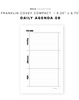 PR156 - The Agenda 08 - Printable Insert