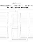 PR152 - The Checklist - Printable Insert