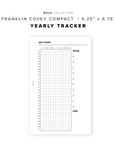 PR169 - Yearly Tracker - Printable Insert