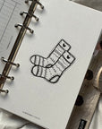 PRD151 - Festive Socks - Printable Dashboard