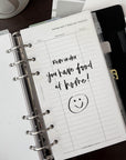 PRD69 - Food Reminder :) - Printable Dashboard