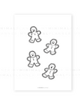 PRD154 - Gingerbread Cookies - Printable Dashboard