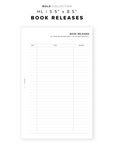 PR198 - Book Releases - Printable Insert
