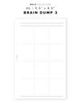 PR171 - Brain Dump 3 - Printable Insert