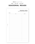 PR196 - Seasonal Reads - Printable Insert