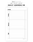 PR156 - The Agenda 08 - Printable Insert
