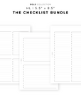 PR152 - The Checklist - Printable Insert