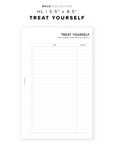 PR209 - Treat Yourself - Printable Insert