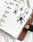 PRD133 - Hanging Spiders - Printable Dashboard
