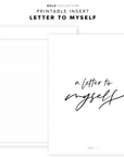 PR94 - Letter To Myself - Printable Insert