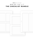 PR152 - The Checklist - Printable Insert