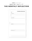 PR82 - The Monthly Reflection - Printable Insert