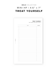 PR209 - Treat Yourself - Printable Insert