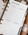 PR83 - Monthly Favorites - Printable Insert
