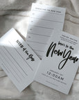 PPC08 - New Years Bundle - Printable Planner Cards