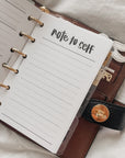 PR160 - Note to Self - Printable Insert