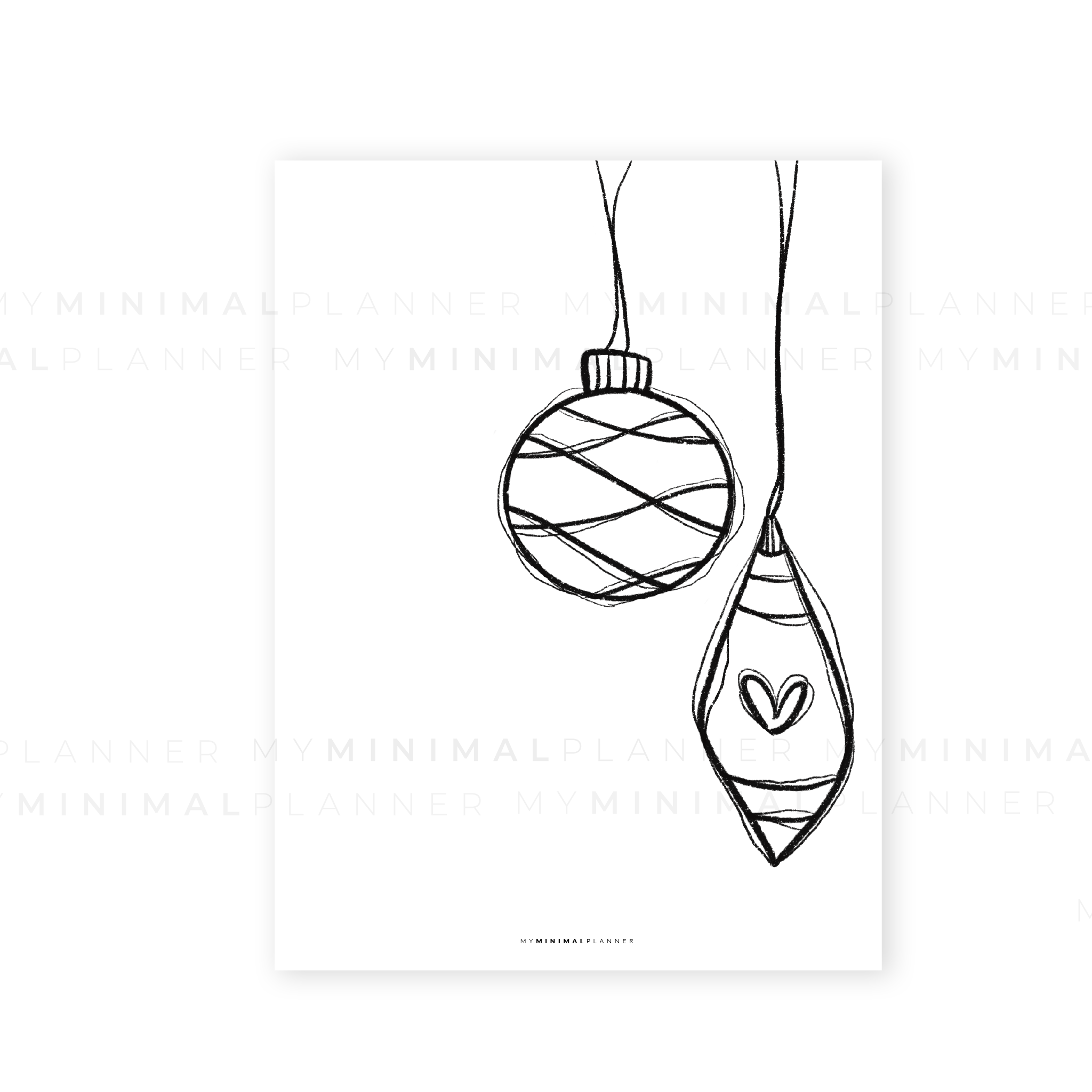 PRD152 - Ornaments - Printable Dashboard