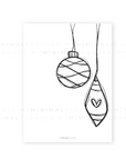 PRD152 - Ornaments - Printable Dashboard