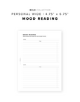 PR193 - Mood Reading - Printable Insert