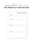 PR82 - The Monthly Reflection - Printable Insert
