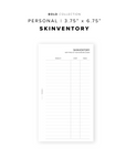 PR190 - Skinventory - Printable Insert