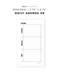 PR156 - The Agenda 08 - Printable Insert