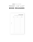 PR198 - Book Releases - Printable Insert