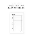 PR156 - The Agenda 08 - Printable Insert