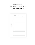 PR84 - The Inbox 2 - Printable Insert